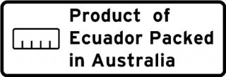 Product of Ecuador