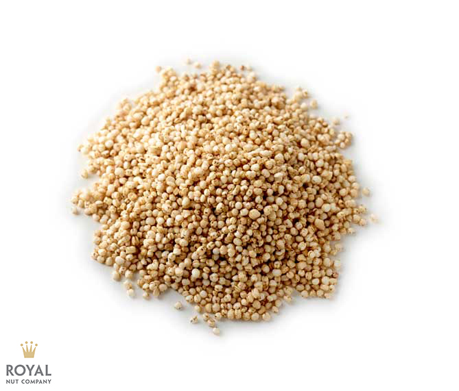 Organic puffed quinoa