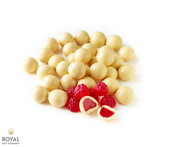 White Chocolate Raspberries