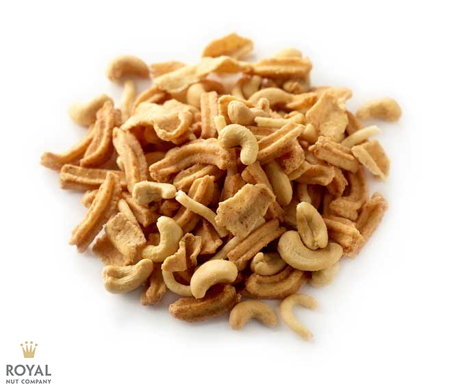 Soya cashew snack mix