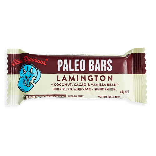 Paleo bars lamington