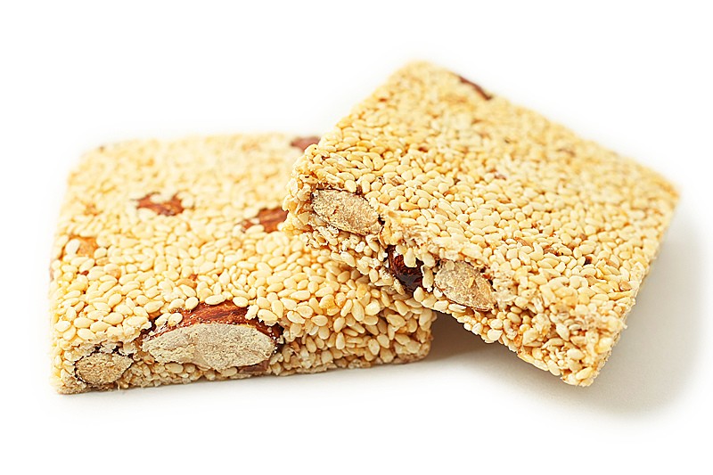 Sesame & Almond Slice