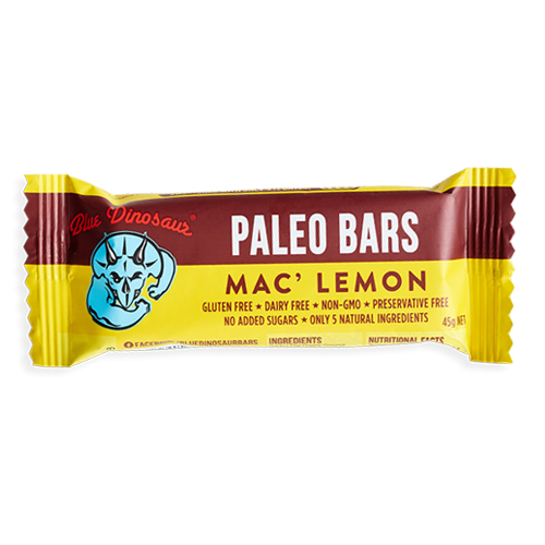 Paleo Bars Mac' Lemon