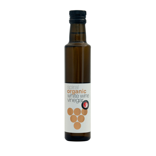 spiral organic white wine vinegar