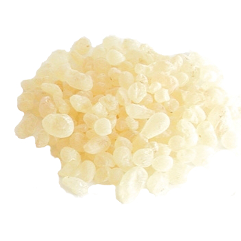 white background image with a pile of yellow Mastic Gum