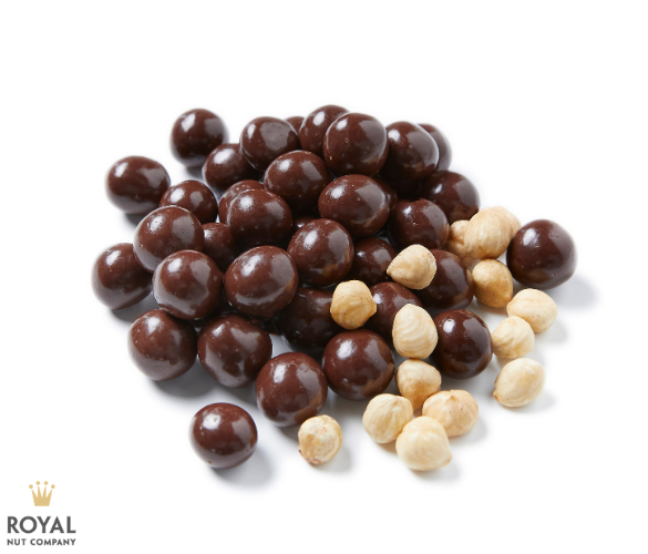 Dark chocolate hazelnuts vegan