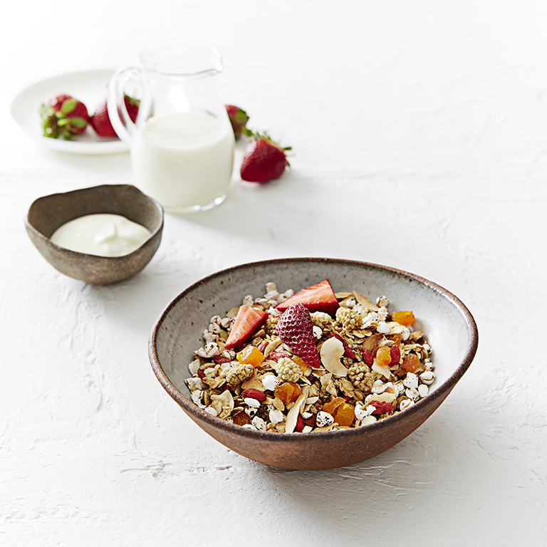 fruit-and-brazil-nut-granola-with-puffed-buckwheat