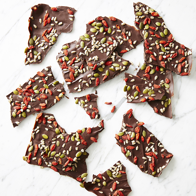 belgian-dark-chocolate-and-nut-bark-with-goji-berries-and-seeds