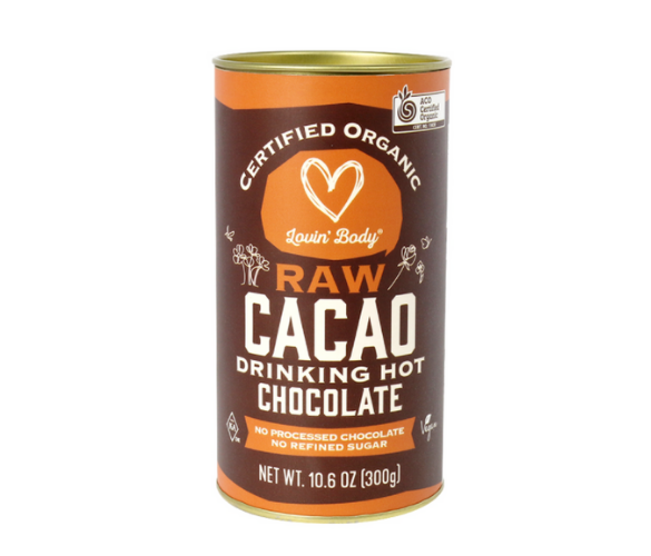Raw cacao drinking chocolate