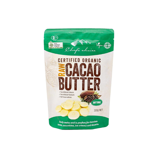 Raw Organic Cacao Butter Buttons