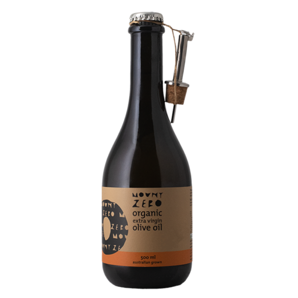 Mount zero's organic extra virgin oil