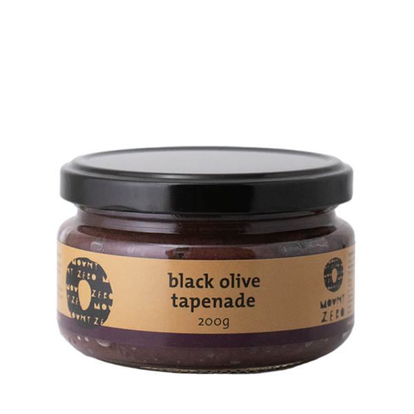 mount zero's black olive tapenade