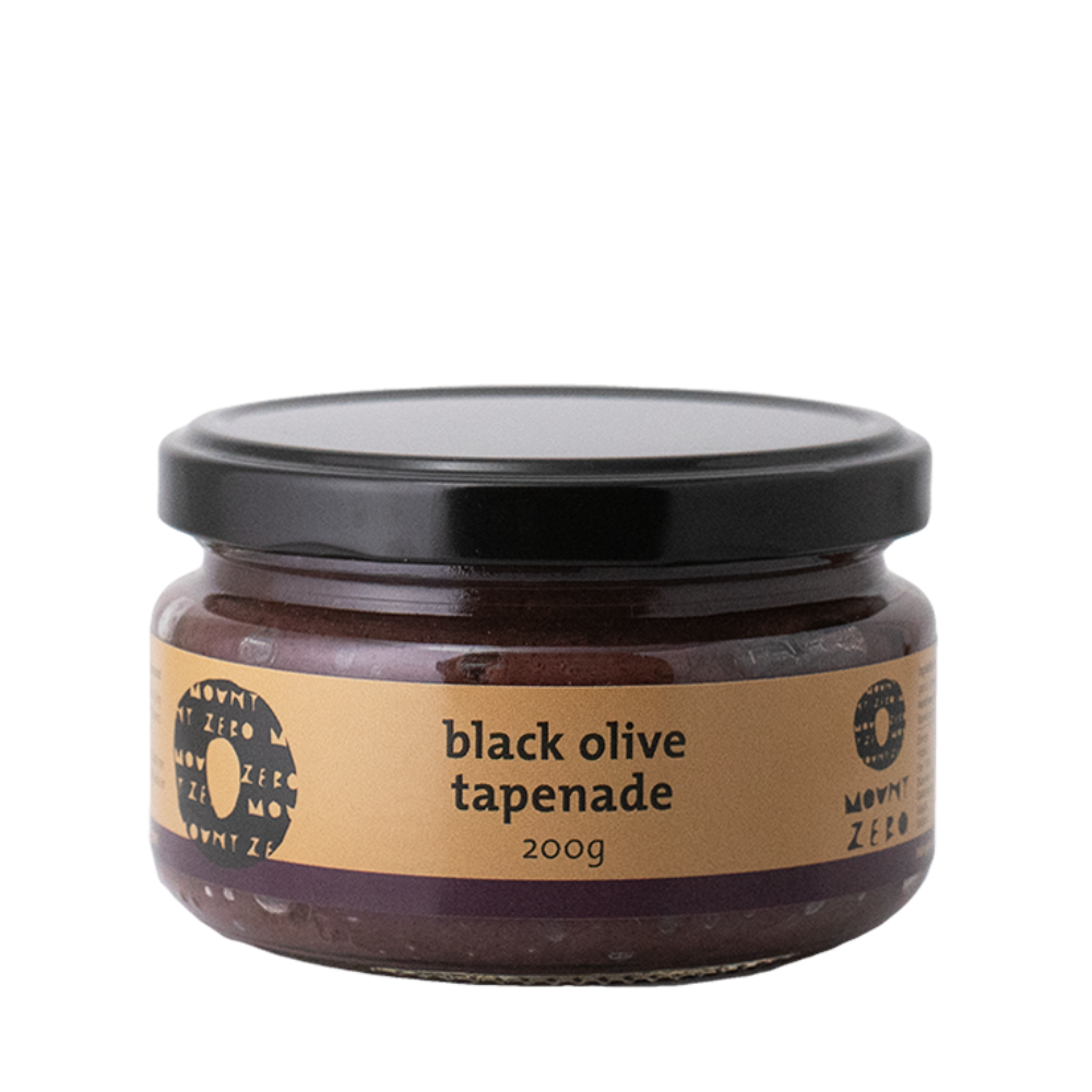 mount zero's black olive tapenade