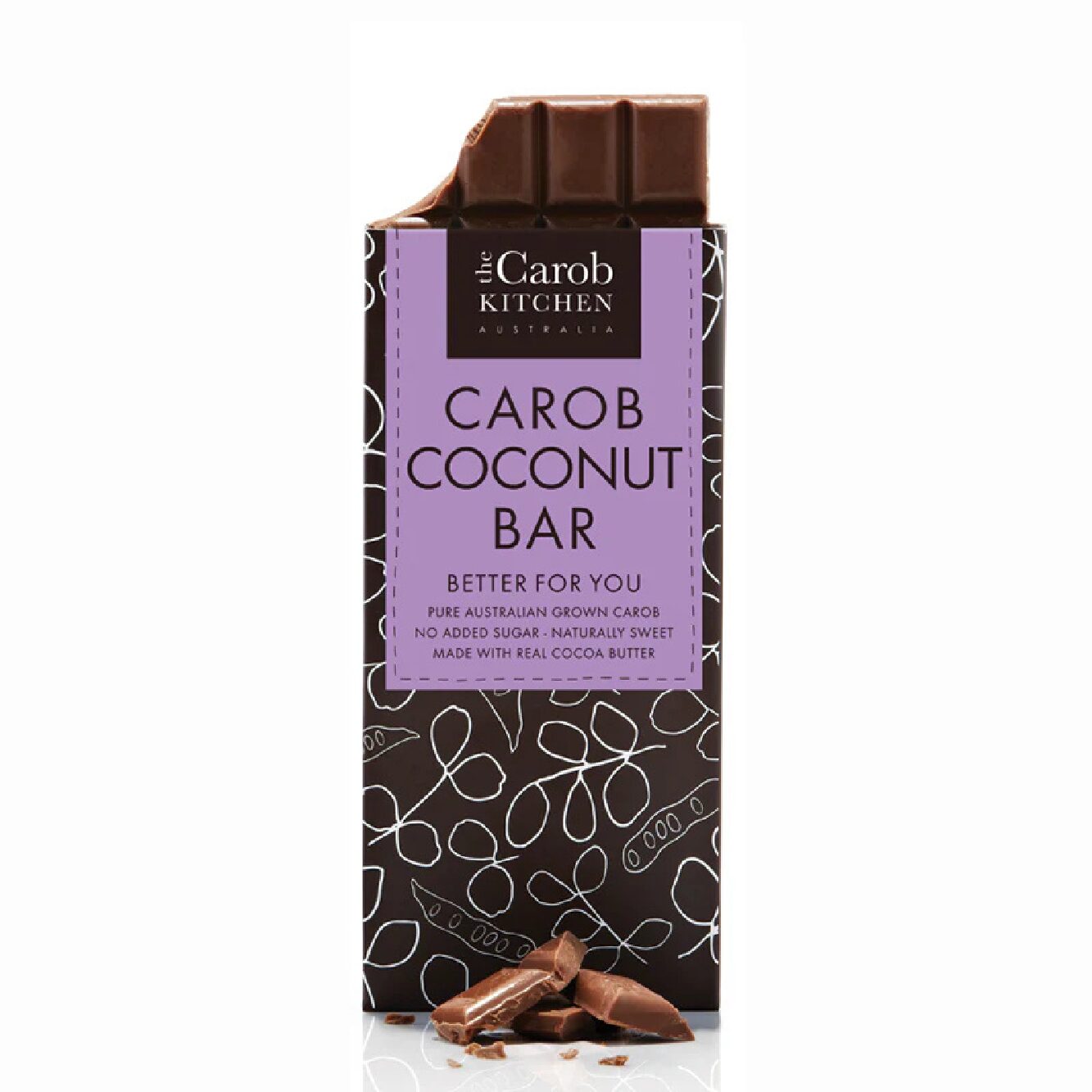 The Carob Kitchen coconut bar