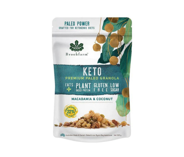 Brookfarm Keto Premium paleo granola