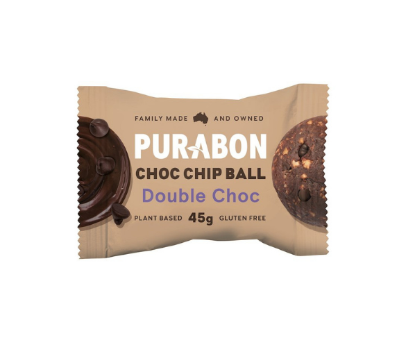 Purabon Double choc chip ball
