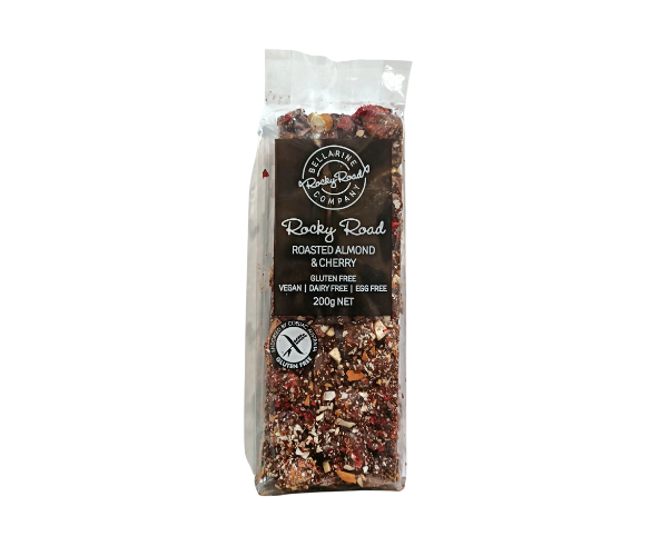 Rocky Road roasted almond & cherry