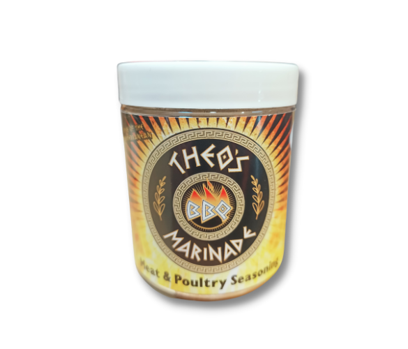 Theo's marinade Meat &poultry seasoning HOT