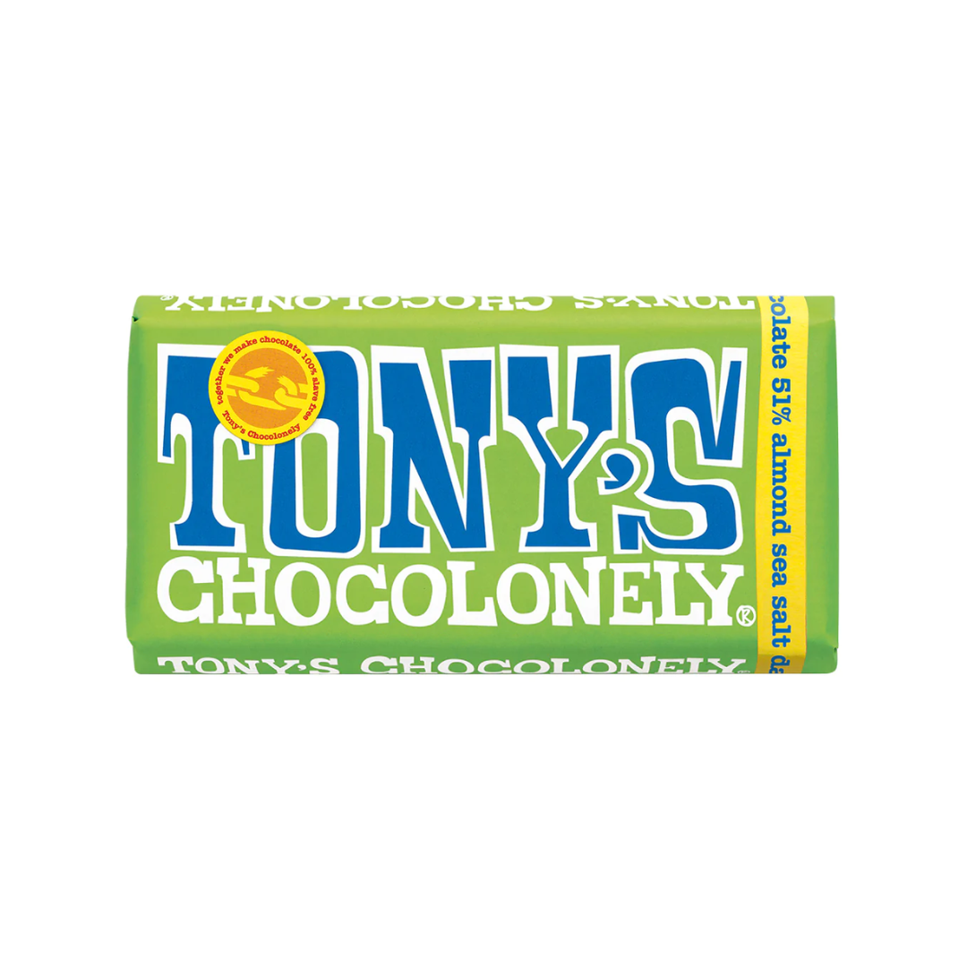 Tony's Almond Sea Salt Dark Chocolate