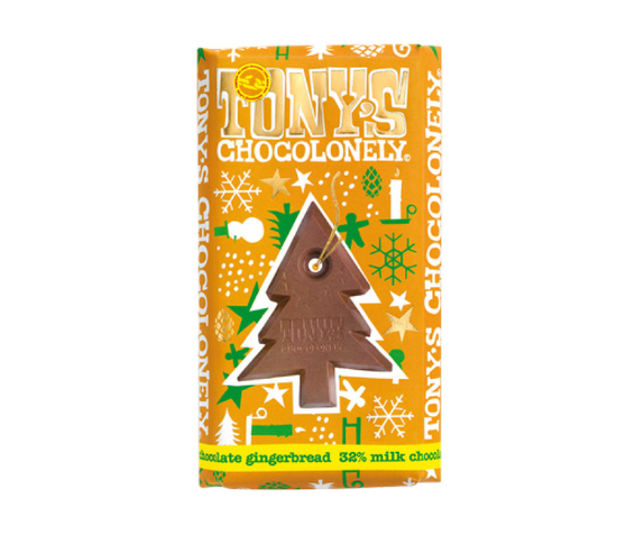 Tony's Chocolonely Milk Chocolate Gingerbread Tony's Chocolonely Milk Chocolate Gingerbread