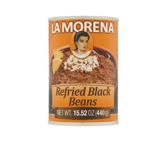 La Morena refried bayo beans