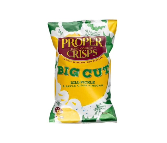 dill pickle cider vinegar big cut crisps