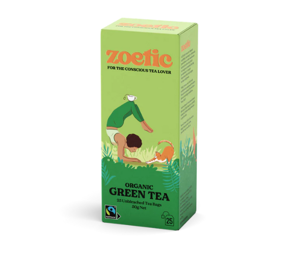 Zoetic organic green tea Zoetic organic green tea