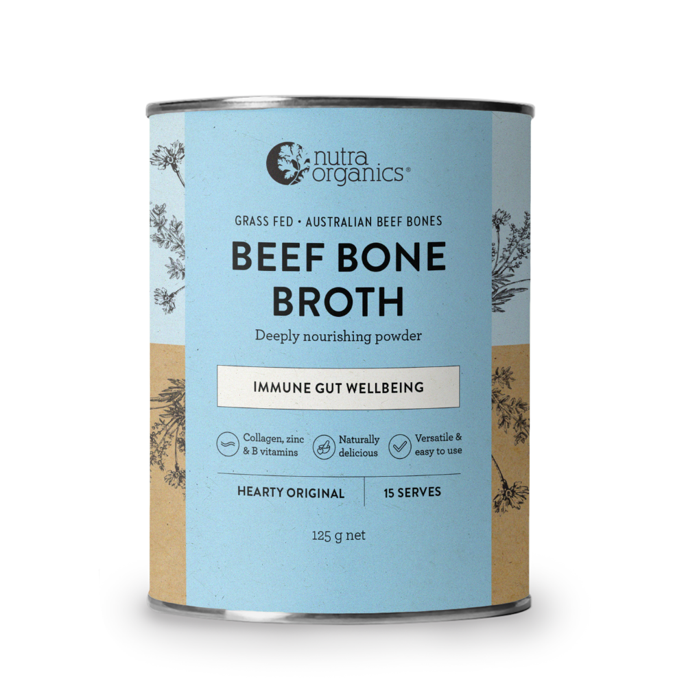 Nutra Organics Beef bone broth
