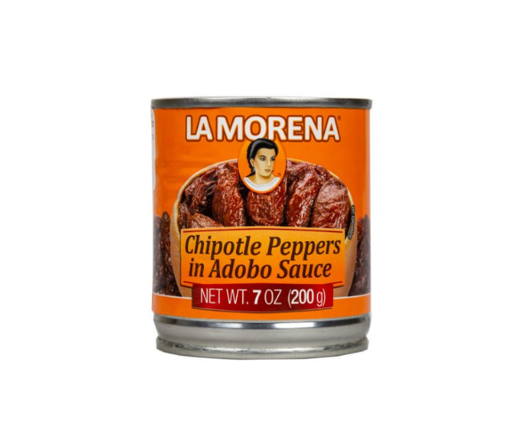 La Morena chipotle peppers in adobo sauce