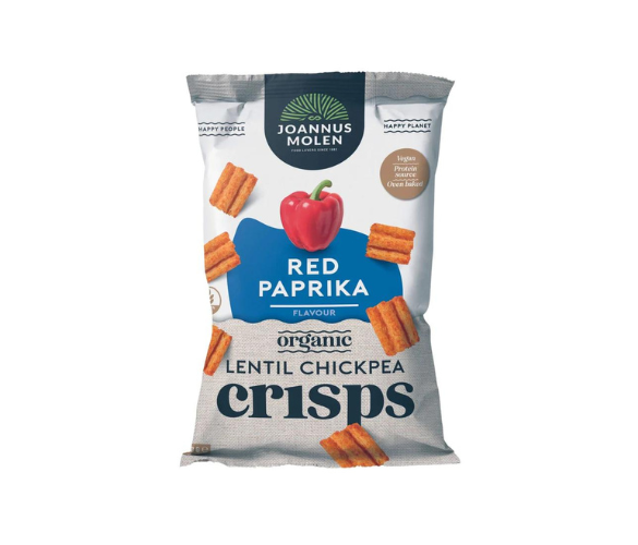 Lentil chickpea crisps - Red paprika