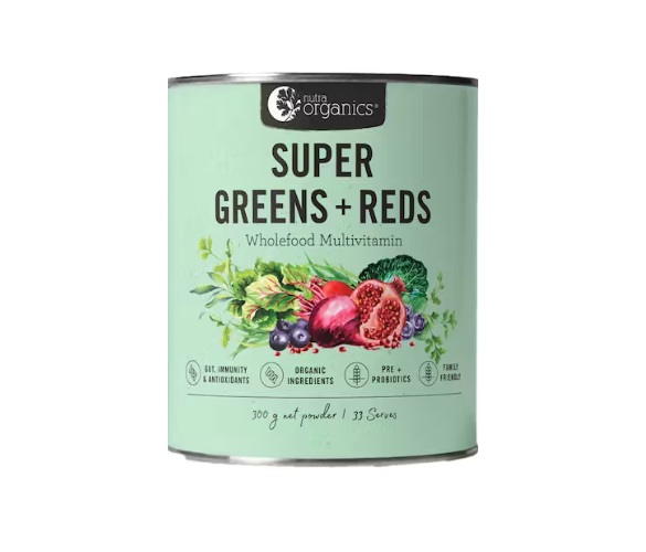 Nutra Organics Super greens + reds
