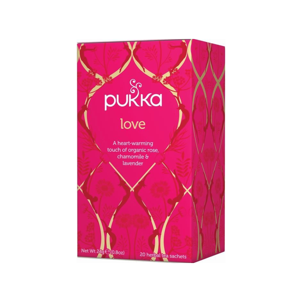 Pukka tea - love organic