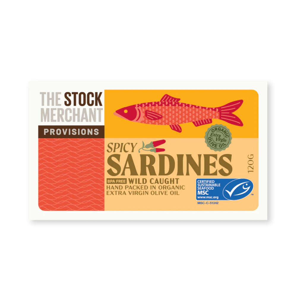 the stock merchant - spicy sardines