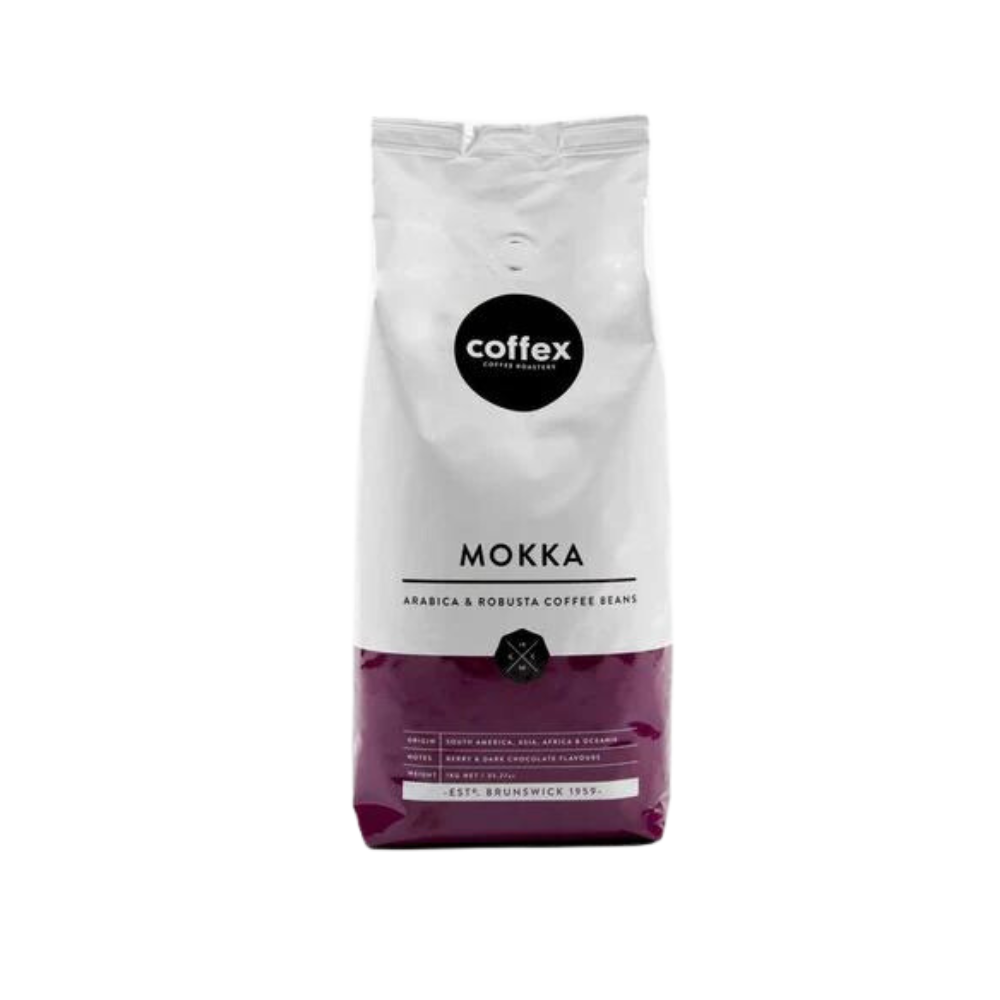 Coffex - Mokka beans Coffex 1Kg bag of Mokka beans