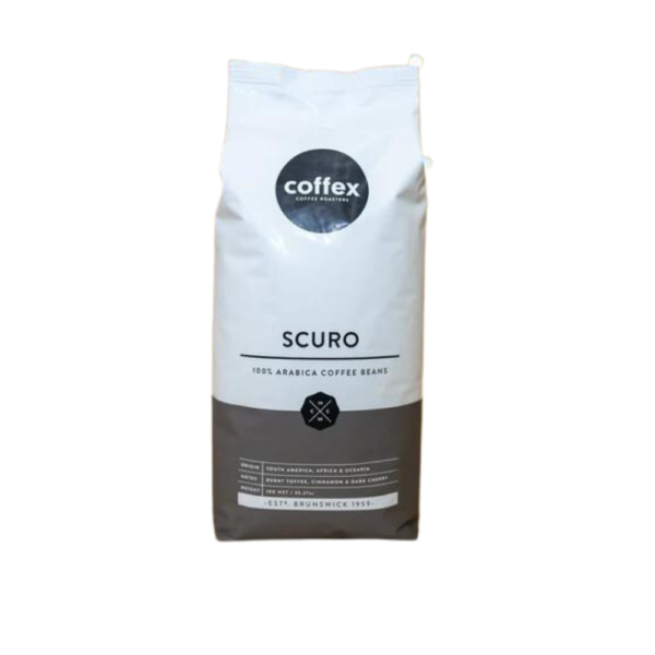 Coffex scuro bag of 1 Kg beans