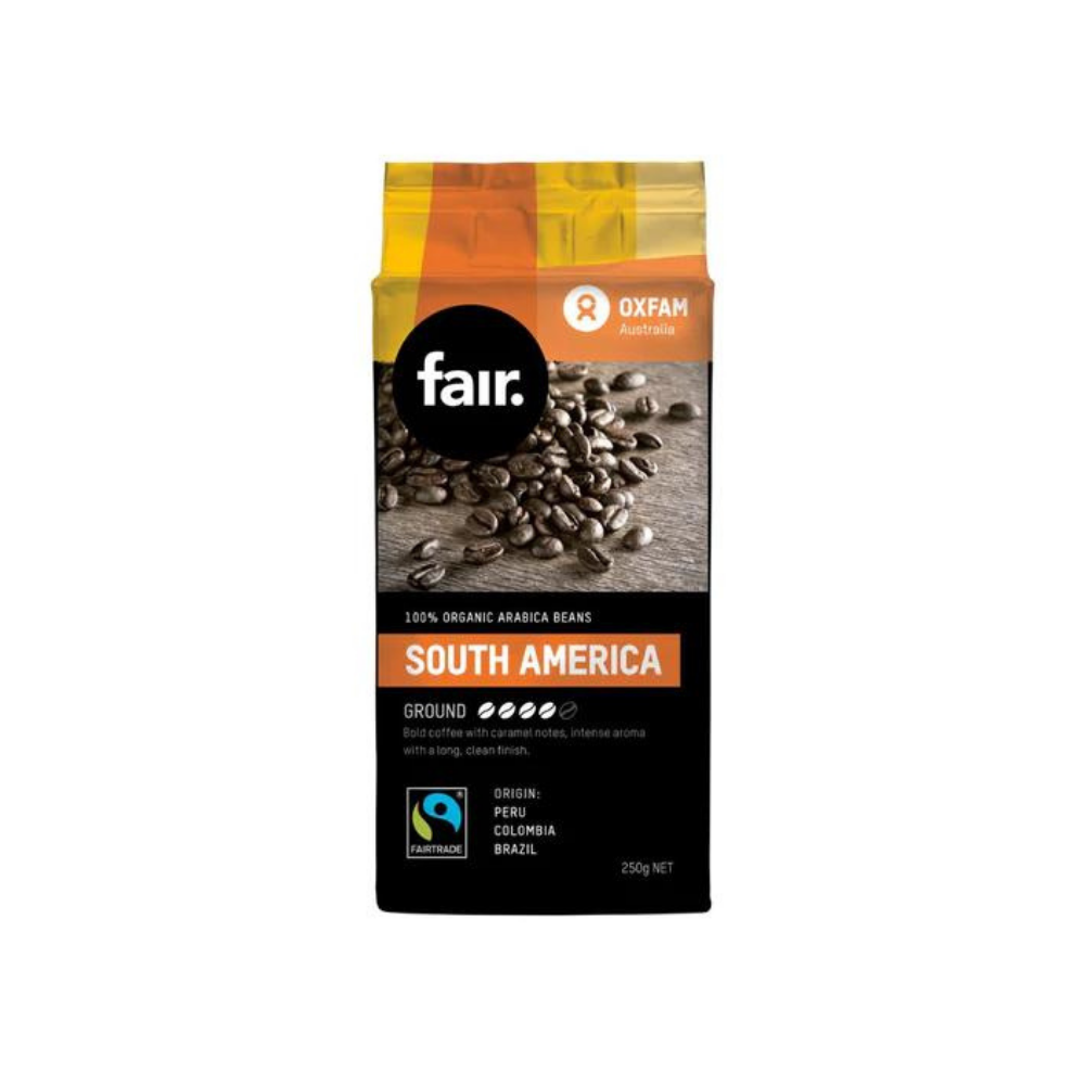 Organic arabica southamerican ground beans