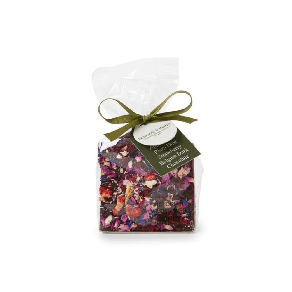 Apple, Snow Plum Dust & Strawberry Honeycomb white image background with a Apple, Snow Plum Dust & Strawberry Honeycomb