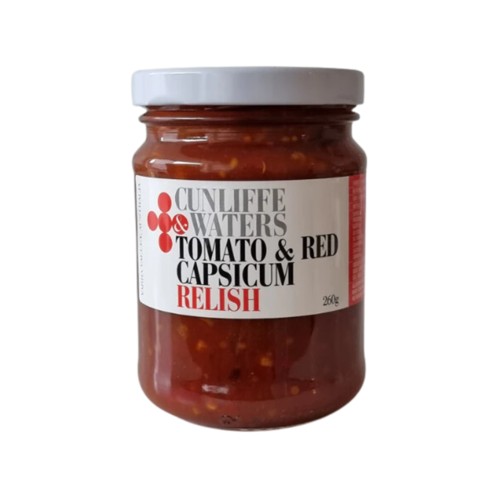 Tomate & red capsicum relish