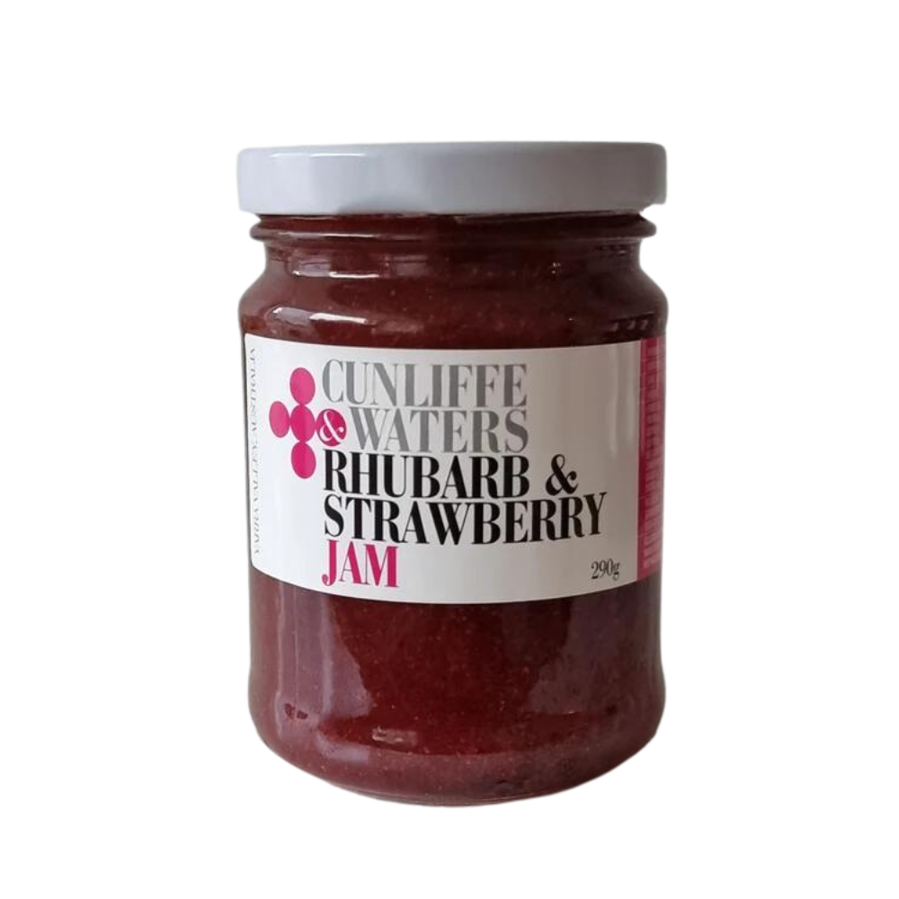 Rhubarb & strawberry jam