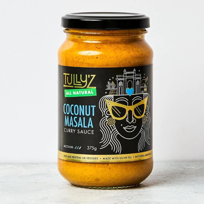 Tully’z Butter Coconut Masala Sauce Royal Nut Company