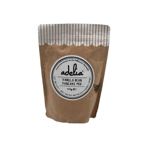 Adelia vanilla bean pancake mix
