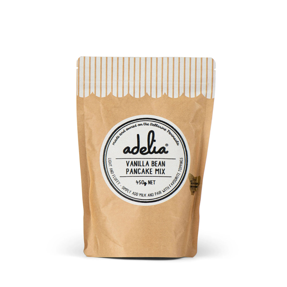 Adelia vanilla bean pancake mix