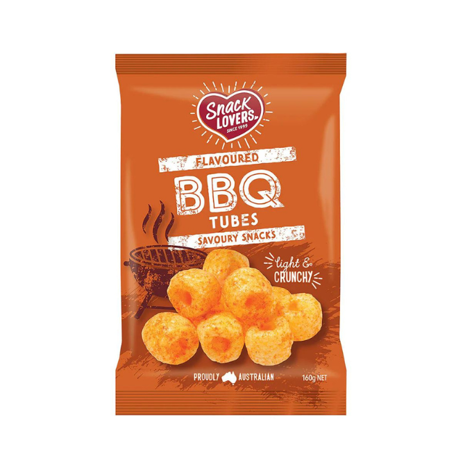 Snack Lovers BBQ Tubes