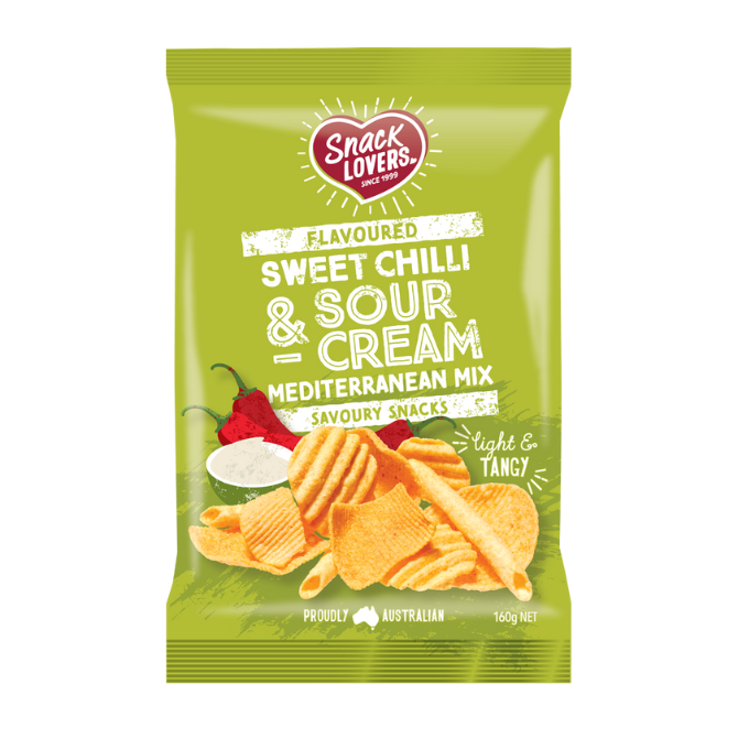 Snack Lovers Sweet chilli & sour cream mediterranean mix