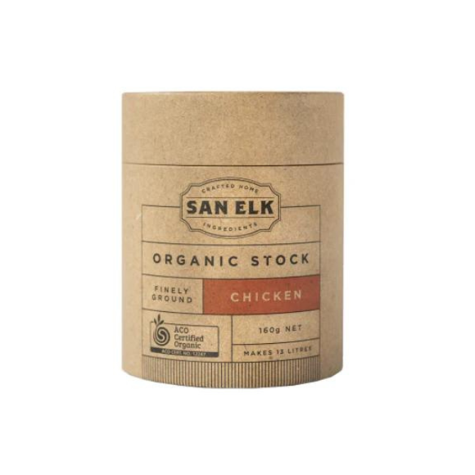 San Elk's Organic chicken stock