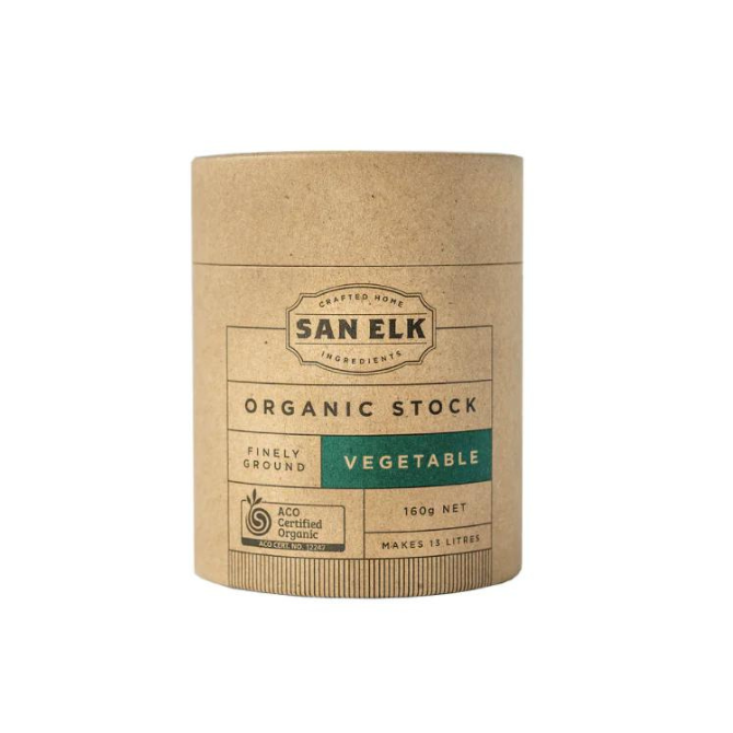 San Elk's Organic vegetable stock
