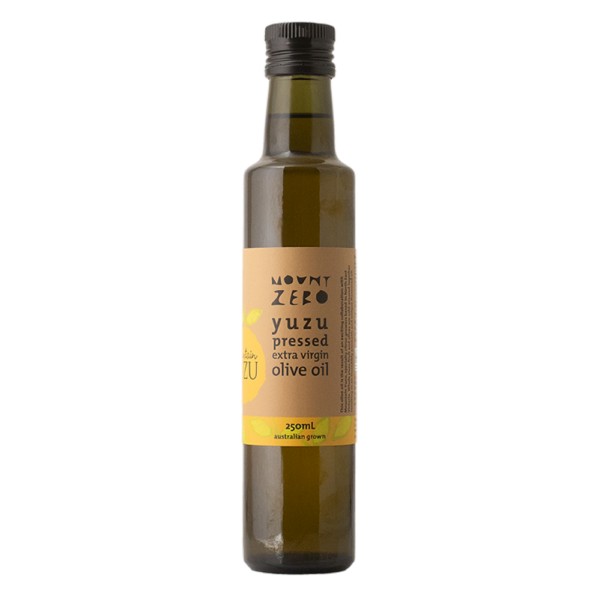 Mount Zero's Yuzu Pressed Extra Virgin Olive Oil