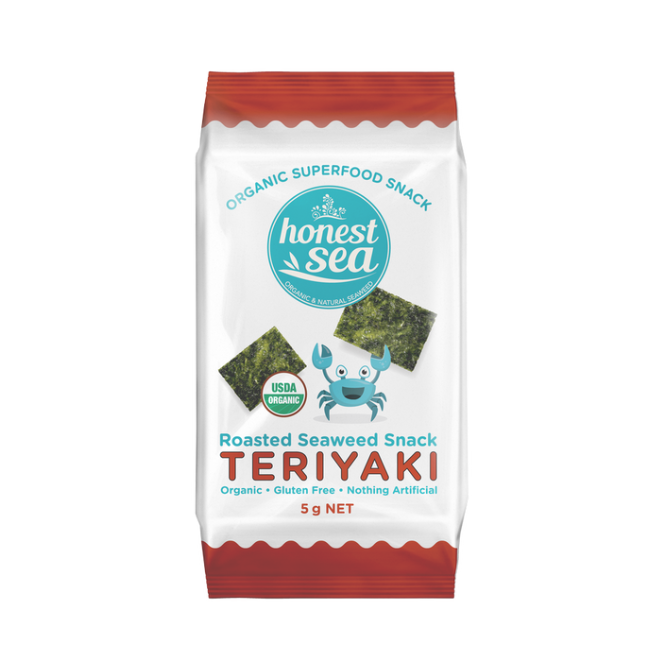 Honest Sea teriyaki roasted seaweed