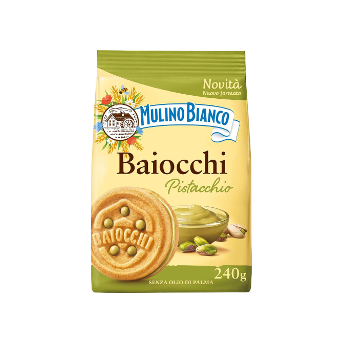 Mulino Bianco Pistachio biscuits