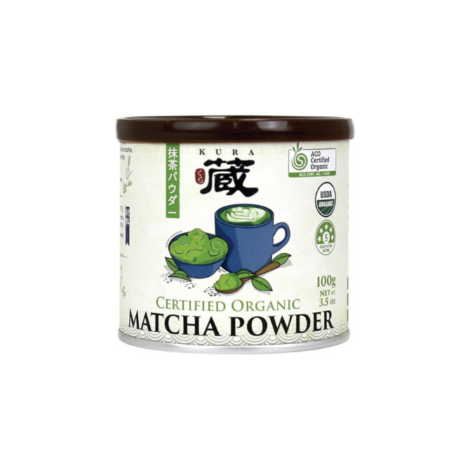 Kura organic matcha powder